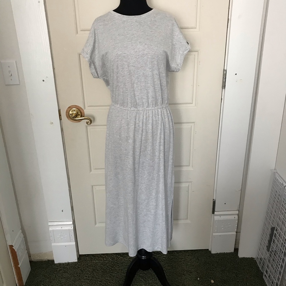 H&M Gray T-Shirt Dress